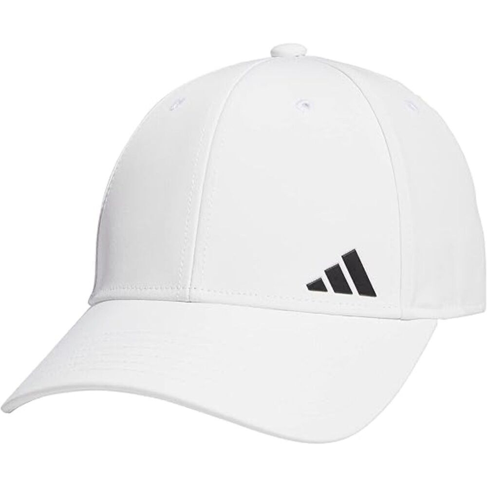 Women's White Backless Ponytail Black Adjustable Elastic Classic Baseball Cap